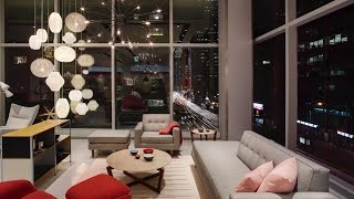 See the E57th Street Studio evolve from a wide-open empty space into a center for design in just 94 seconds. From the swatch walls 