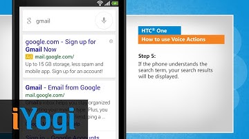 How to use Voice Actions in HTC® One