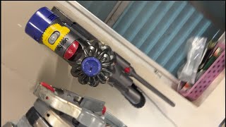 How To Install A Dyson Hand Held Vacuum Charging Station To Wall
