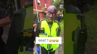 UK Police man can't even speak English 🇬🇧   #999 #britishpolice #ukpolice #funny
