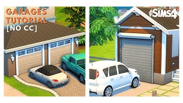 HOW TO BUILD A GARAGE IN THE SIMS 4 | Sims 4 Tutorial
