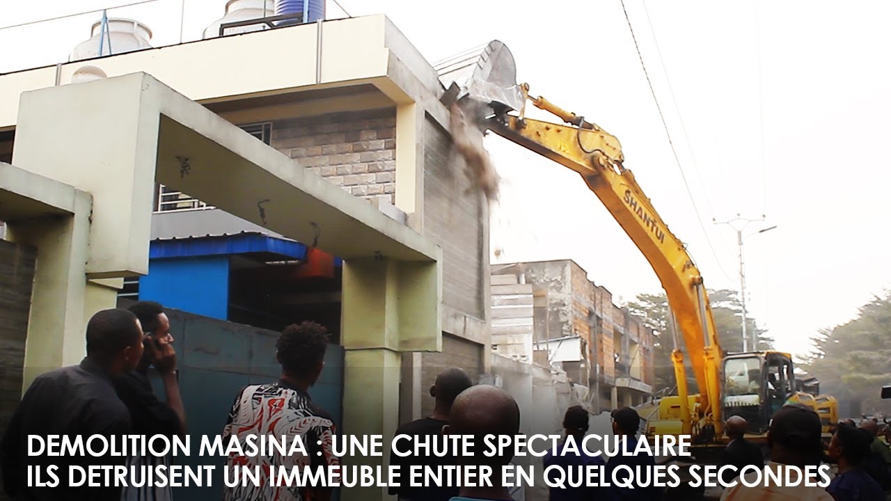 🚨DEMOLITION MASINA : UNE CHUTE SPECTACULAIRE ILS DETRUISENT UN IMMEUBLE ENTIER EN QUELQUES SECONDES