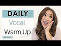 Daily vocal warm up 1 to get ready to sing