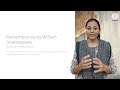 Remembrance by William Shakespeare - A Critical Study