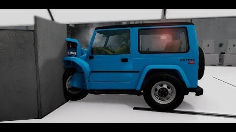 2012 Ibishu Hopper Small Overlap Crash Test