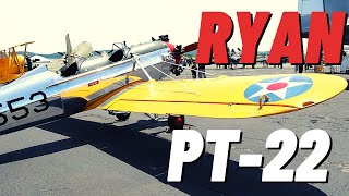 Ryan PT-22 Recruit Walkaround, Wild America? MAAM WW2 Weekend 2022