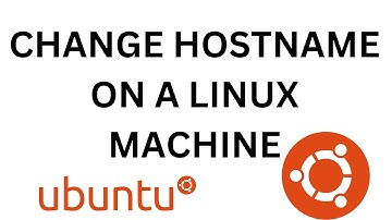 How to change hostname on a Linux computer | Change computer