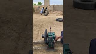 One &amp;two&amp;three&amp; four offline people work dizel engine start experiment 😱😱