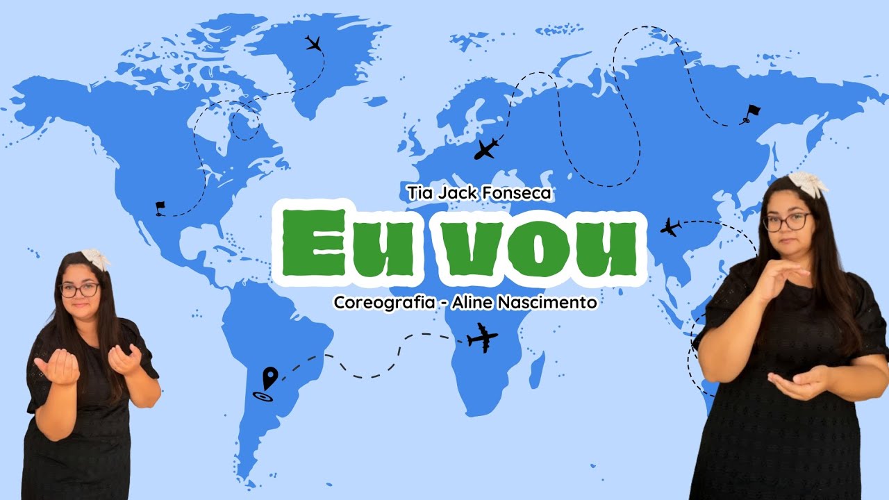 Coreografia  - Aline Nascimento / Eu vou - para culto de Missões