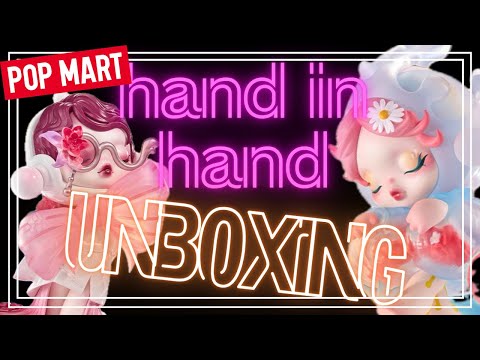 POPMART Hand in Handシリーズ開封済み【SKULLPANDA】 IN HAND US SELLER Pop Mart Mist SKULLPANDA L'impressionnisme