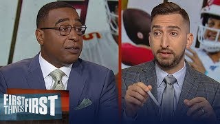 I wouldn't be surprised if Chiefs lose to Ravens on Sunday — Nick Wright | NFL | FIRST THINGS FIRST