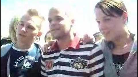 Michał Piróg nie chciał pomachać :( xD - Szczecin 17.06.2008