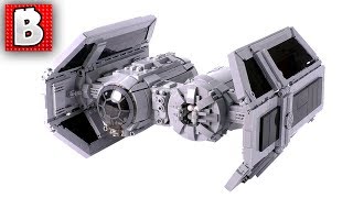 Amazing Lego Tie Bomber Moc Star Wars Custom Build Instructions Available