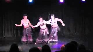 Dance Tribe Bang Bang - Fusion Bellydance trio Salmagundi Showcase Nov 2013