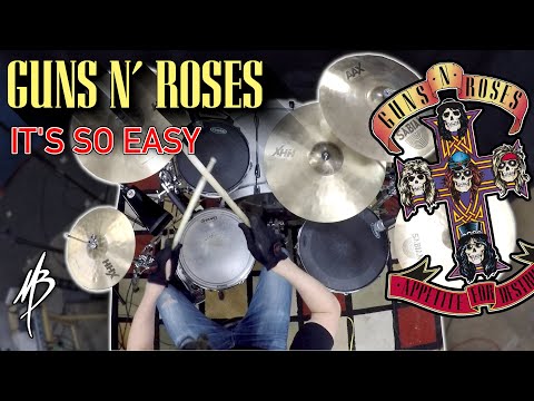 Guns N' Roses - It's So Easy - Drum Cover | Mbdrums