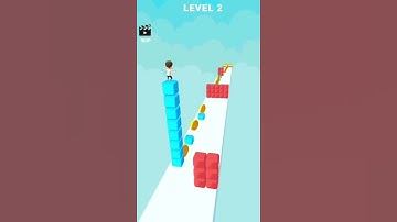 Cube Stacker Surfer New Game #short #shorts