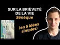 Sur la Brièveté de la Vie de Sénèque (en 5 idées simples)