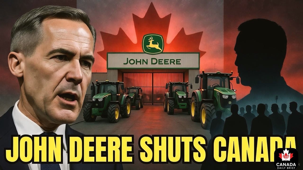 OUTRAGE: Canada in Chaos as John Deere Shuts Down—Carney's Fiery Response!