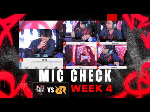 MIC CHECK ALTER