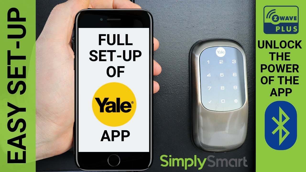 Yale Smart Lock App Full Set up Guide And Settings Preview YouTube
