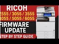 Ricoh MP 2555 / 3055 / 3555 / 4055 / 5055 / 6055 Firmware Update | Step by Step