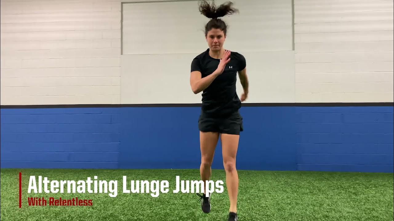 Alternating Lunge Jump YouTube
