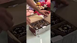 Elegant Floral Glass Cup Çiçek Desenli Şık Cam Bardak