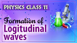 Formation of Longitudinal waves - Sound waves - Physics Class 11 - HSC - CBSE - IIT JEE - NEET