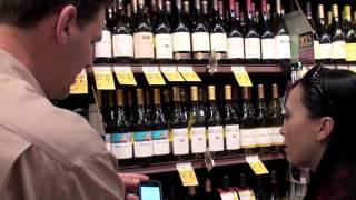 Wine Finder Mobile App In-Store Demonstration: Thumbs Up Wine