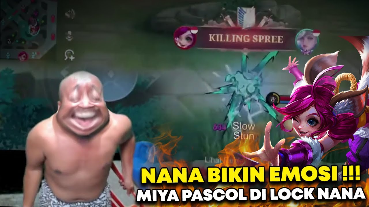 PASCOL LOCK NANA SAMPE BASE !!! AGAA DENDAM KALI AKU DILOCK TERUS !!!