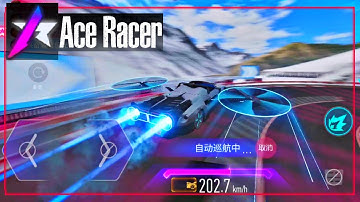 *ACE RACER* Futuristic Flying Car Gameplay 😂 | New Beta (Android/ iOS)