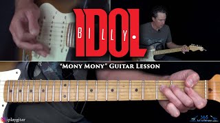 Billy Idol - Mony Mony Guitar Lesson