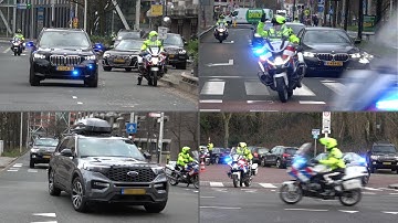 UKRAINE PRESIDENT ZELENSKYY visits The Hague - Large scale SECURITY OPERATION - COUNTER-DRONE TEAM!