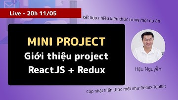 Live - Giới thiệu mini project về ReactJS + Redux