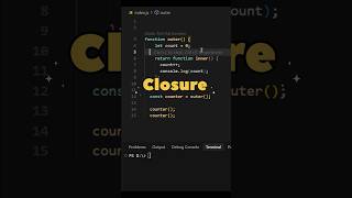 🔥 JavaScript Closure Explained in 30 Seconds! | Most Asked JS Interview Question 😵