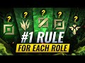 The GOLDEN RULE For EVERY ROLE In League of Legends - Patch 12.5