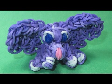 rainbow-loom:-elephant-baby-charm-(diy-mommy-animals)