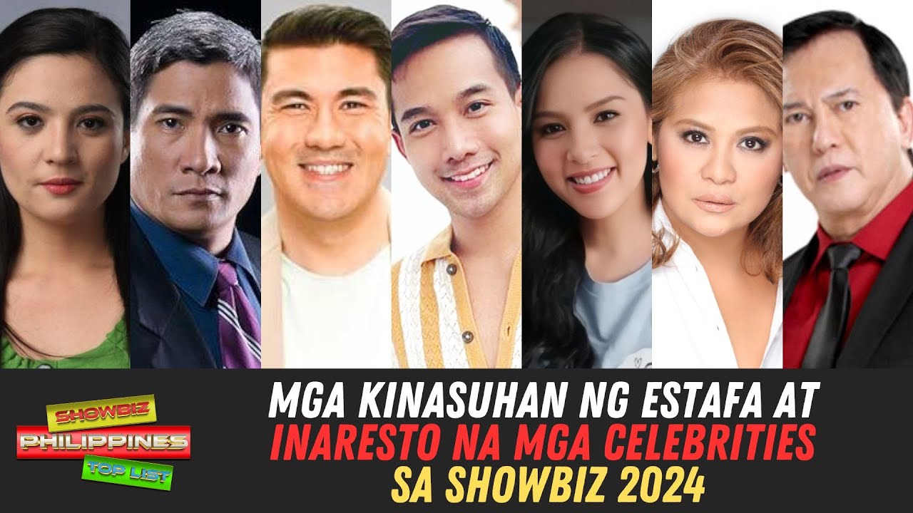 Mga KINASUHAN ng ESTAFA at INARESTO na mga celebrities sa showbiz 2024 ...