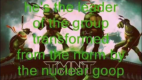 T-U-R-T-L-E POWER! with lyrics. - (partners in kryme.) (TMNT)