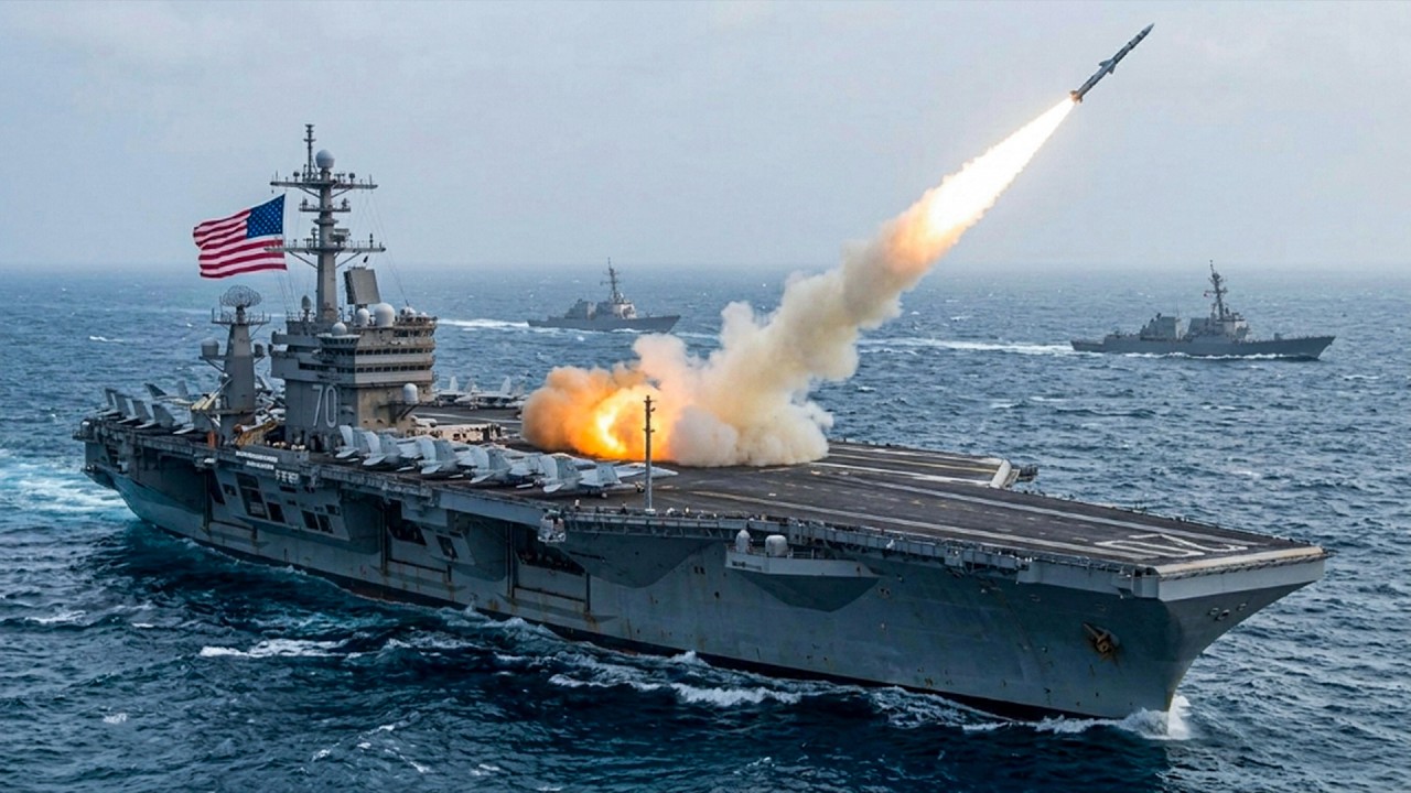 What Happens When Iran Faces the World's Most Advanced Aircraft Carrier?