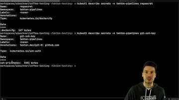6. Creating secrets for Git & Docker - CI/CD with Tekton & ArgoCD