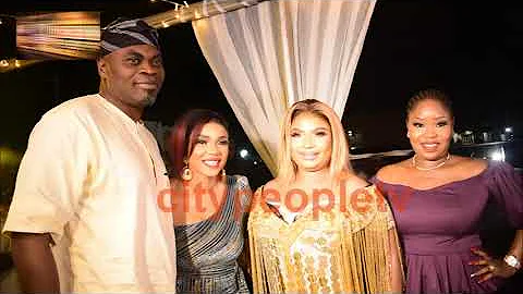 Iyabo Ojo, Lanre Teriba & Akinsiku Of Lagos Dazzle @ Laide Bakare 40th Birthday