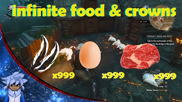 The Witcher 3: Wild Hunt - Infinite food & money/crowns glitch [Patch 1.07 & 1.08]