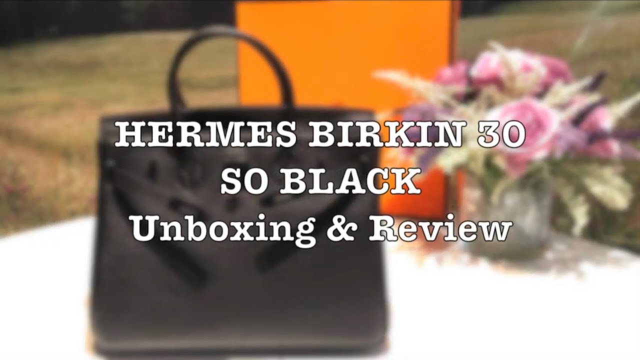 6 NEW HERMES BAGS!  BIRKIN SELLIER and SO BLACK BIRKIN RELAUNCH