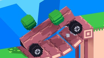 Tree Car  - Fancade Drive MAD Gameplay Walkthrough (iOS,Android)