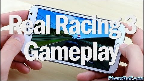Real Racing 3 Gameplay Demo On Android and iPhone 5
