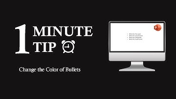 How to Change the Color of Bullets in PowerPoint