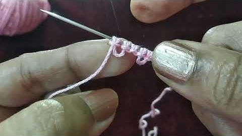 Needle Tatting For Absolute Beginners.