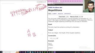 CSES Problem Set | Repetitions | Introductory Problems (3)