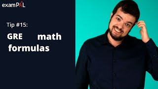 GRE tip #15: How to memorize GRE math formulas
